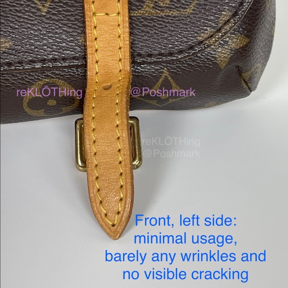 Louis Vuitton POCHETTE MARELLE Waist Bum Bag M10015 Monogram LV - EUC fanny - Picture 13 of 17